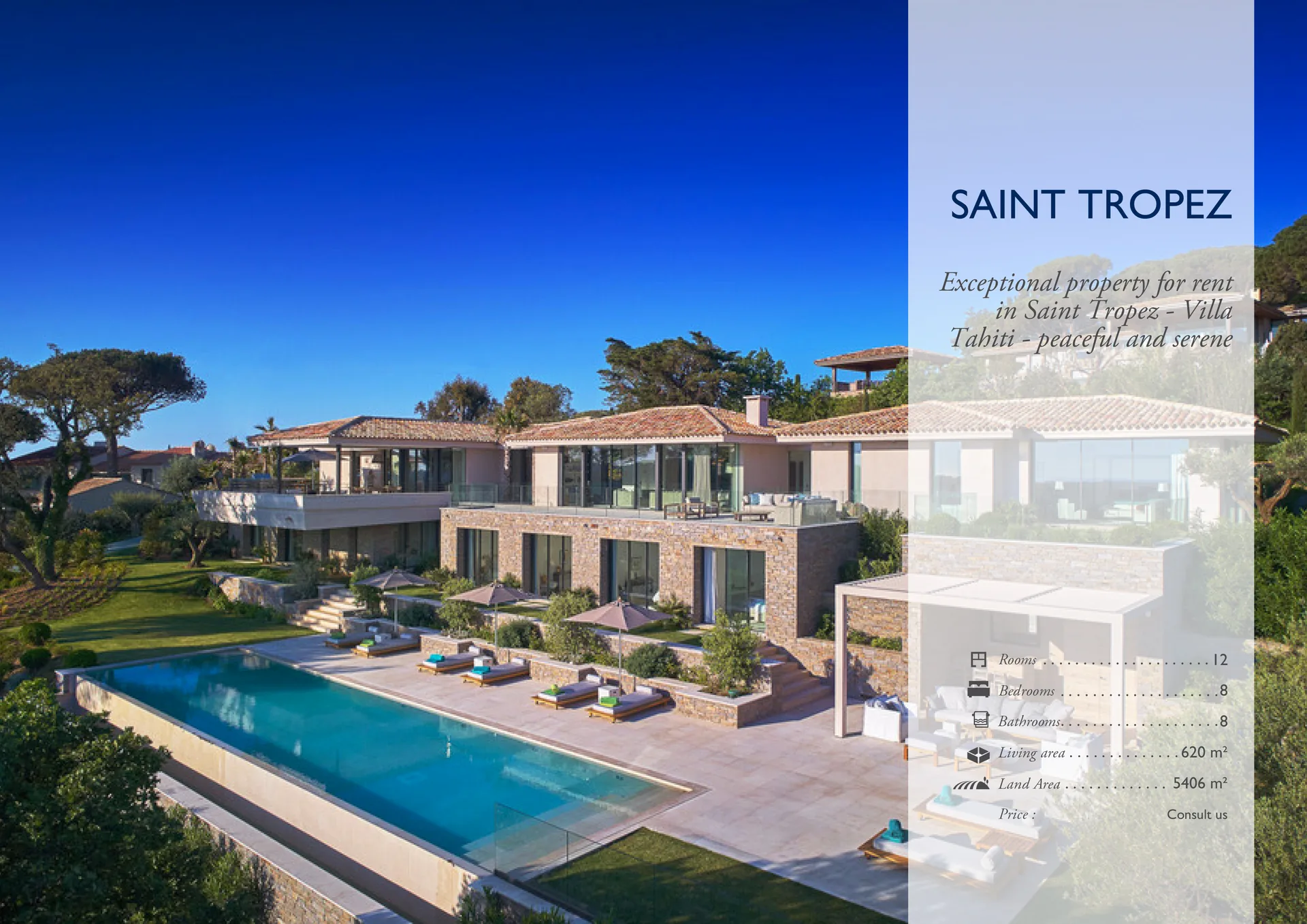 Villa Tahiti - location villa Tahiti, Saint-Tropez